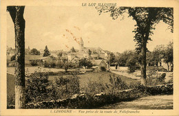 Limogne * Vue Prise De La Route De Villefrance * Panorama Du Village - Other & Unclassified