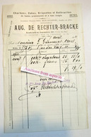 Chabons, Cokes, Aug.De Rechter-Bracke, Boulevard Du Gazomètre, Gent 1911 - 1900 – 1949