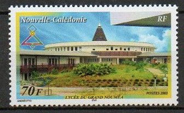 Nouvelle-Calédonie - 2003 - N° Yvert : 893 ** - Lycée Du Grand Nouméa - Nuevos