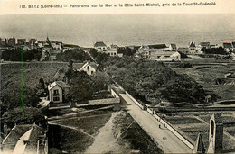 Batz * Vue Et Panorama Sur La Mer Et La Côte St Michel , Pris De La Tour St Guénolé * Villas - Batz-sur-Mer (Bourg De B.)