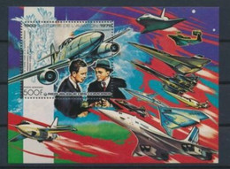 Comores 1978 Planes Avions Concorde Lindberg Messerschmidt  MNH - Concorde