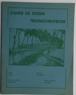 Oude Tekenschrijfboek Cahier De Dessin (ongebruikt) - Protège-cahiers