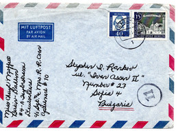 55859 - Berlin - 1965 - 15Pfg. Alt-Berlin MiF A. LpBf BERLIN -> Bulgarien - Storia Postale