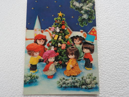 3d 3 D Lenticular Stereo Postcard Christmas     A 214 - Estereoscópicas