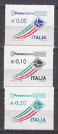 Y2035 - ITALIA ITALIE Unificato N°3233/35 ** MADE IN ITALY - 2001-10: Neufs