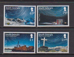 SOUTH  GEORGIA    2013    Star  Trails    Set  Of  4    MNH - Südgeorgien