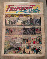 Fripounet Et Marisette N° 4  Sylvain Et  Sylvette  27/01/1952  L'oeil D'aigle GERVY  CUVILLIER - Sylvain Et Sylvette