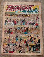Fripounet Et Marisette N° 3 Sylvain Et  Sylvette 20/01/1952  L'oeil D'aigle CUVILLIER MARTIAL - Sylvain Et Sylvette