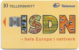 Norway - Telenor - ISDN 1 - N-038 - 10.1994, 7.000ex, Mint - Norwegen