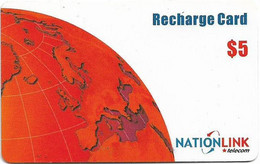 Somalia - Nation Link - Red Earth, Exp.31.12.2010, GSM Refill 5$, Used - Somalie