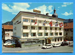 N14-61, Ilanz, Hotel Oberalp, Banca Cantunala, 45, Hans Rostetter, GF, Non Circulée - Ilanz/Glion