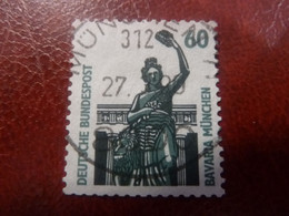 Deutsche Bundespost - Bavara Munchen - Val 60 - Multicolore - Oblitéré - Année 1989 - - Gebraucht