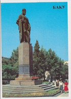 AK 018817 AZERBAIJAN - Baku - Monument To Nizami Gianjevi - Azerbaigian
