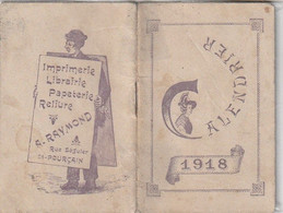 Petit Calendrier 1918 - 9,5 /6,5 Cm - Formato Piccolo : 1901-20