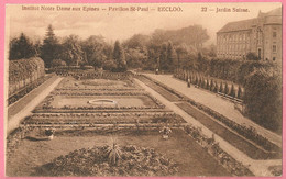 C.P. Eeklo =   Institut Notre-Dame Aux Epines  :  Pavillon St. Paul : Jardin  Suisse - Eeklo