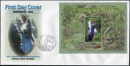 Papua New Guinea 2011. Cassowaries 2 (Mint) First Day Cover - Papua-Neuguinea