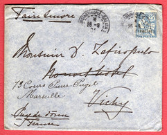 LEVANT - Turquie - Lettre De CONSTANTINOPLE-GALATA 1904 - Lettres & Documents