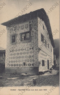 CARTOLINA  ANDEER,GRISONS,SVIZZERA,SGRAFITTO-HAUS AUS DEM JAHR 1501,NON VIAGGIATA - Andeer