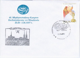 Poland Polska 1997 46th International Eucharistic Congress, Ostrow Tumski Wroclaw - Cartas & Documentos