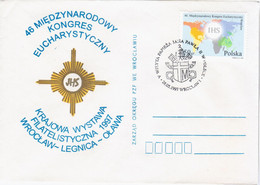 Poland Polska 1997 46th International Eucharistic Congress, Philatelic Exhibition, Wroclaw-Legnica-Olawa - Briefe U. Dokumente