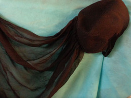 Chapeau  De Deuil Avec Voile - Scarves