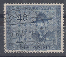 Liechtenstein 1953 Mi#318 Used - Gebraucht