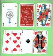 JEU 32 CARTES A JOUER PUBLICITE CHARRUES NAUD 49600 ANDREZE MAINE ET LOIRE AGRICULTURE FABRICANT GRIMAUD - 32 Carte