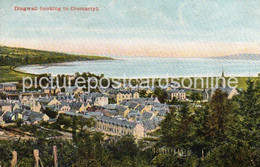 DINGWALL LOOKING TO CROMARTY  OLD COLOUR POSTCARD SCOTLAND - Ross & Cromarty