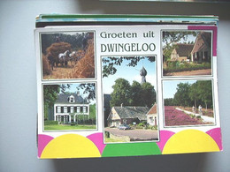 Nederland Holland Pays Bas Dwingeloo Met Paarden En Wandelaars - Dwingeloo