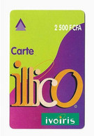 COTE D'IVOIRE Prepayé ILLICO IVOIRIS 2500 FCFA - Costa D'Avorio