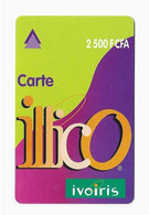 COTE D'IVOIRE Prepayé ILLICO IVOIRIS 2500 FCFA - Costa De Marfil