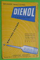 Buvard 534 - Laboratoire Depruneaux Pour Docteur - DIENOL - Etat D'usage : Voir Photos - 14.5x22 Cm Environ - Vers 1950 - Produits Pharmaceutiques