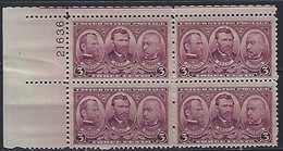 USA 1936  Army And Navy Heroes (**) MNH  Mi.392 - Plate Blocks & Sheetlets