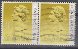 Hong Kong 1987 Mi#514 I, Used Pair - Usati