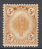 Kedah 1922 Mi#39 Mint Never Hinged - Kedah