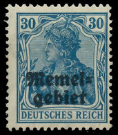 MEMEL 1920 GERMANIA Nr 15 Ungebraucht X416A6E - Memel