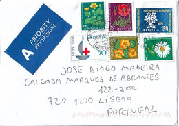 Switzerland Cover To Portugal - Briefe U. Dokumente