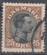 Denmark 1918/1919 Mi#100 Used - Used Stamps
