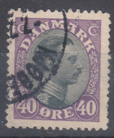 Denmark 1918/1919 Mi#104 Used - Used Stamps
