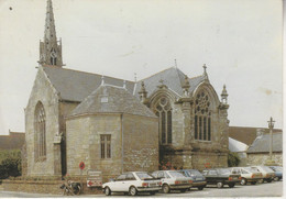 29 - PLOMODIERN - L' église Paroissiale Du XVIIIe Siècle - Le Porche Date De 1624 - Plomodiern