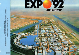 ✅ " FEUILLET SPECIAL EXPO92 DE SEVILLE " Voir Les 4 Scans Parfait état ! - 1992 – Sevilla (Spanien)