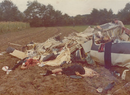 Aviation Accident British Airways & Inex Adria Yugoslavia 1976 Original Press Photo - Accidentes