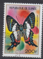 Guinea 1973 Butterflies Mi#666 Used - Guinea (1958-...)