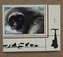 Ge07-01 : Nations-Unies (Genève) / Protection De La Nature - Gibbon Cendré Ou Gib. Argenté Ou Gib. Moloch Ou Gib.de Java - Nuovi