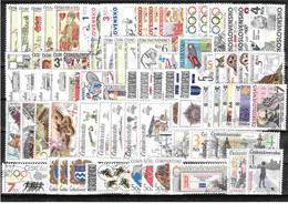 Tchécoslovaquie, Lot Avec Timbres Obliteré - Colecciones & Series