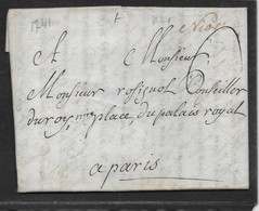 Niort Manuscrit 1741 - TB - 1701-1800: Vorläufer XVIII