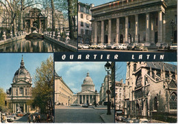 PARIS (75) QUARTIER LATIN, MULTI-VUES, CARTE VIERGE - Arrondissement: 05