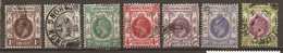 Hong Kong 1912/21 George V Obl - Usados