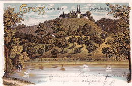 Deutschland - Saxe Anhalt - Gruss Von Der HUYSBURG - Litho 1902 - Halberstadt