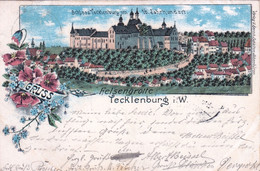 Deutschland - Gruss Aus Der Felsengrotte TECKLENBURG - Litho 1899 - Sonstige